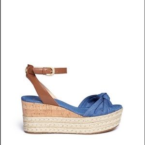 Michael Kors Maxwell Denim Wedge